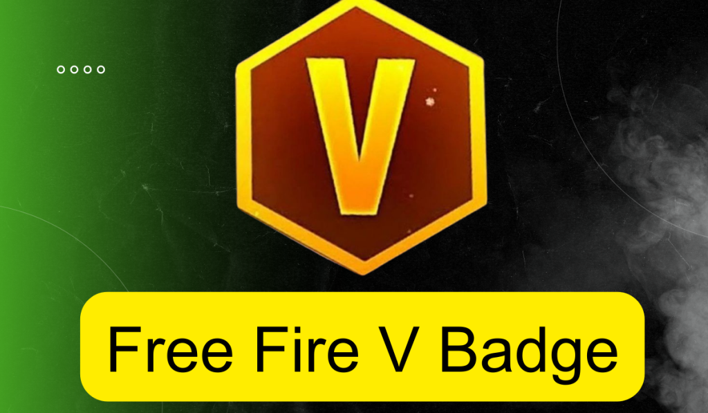 Free Fire V badge