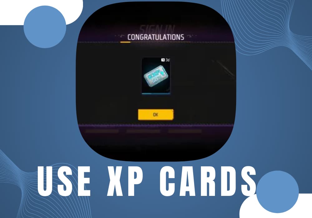 Utilize Double XP Cards