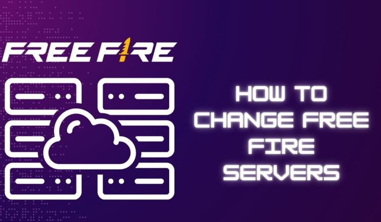 methods to change servers in free fire