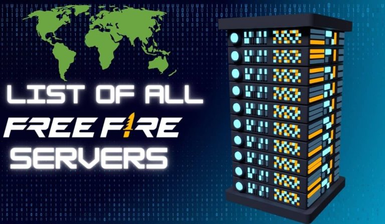 list of all free fire advance servers
